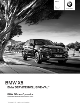 BMW X5 árlista