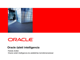 Oracle BI for Small to Medium Businesses