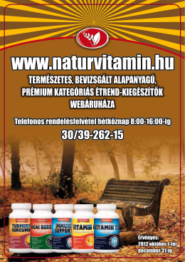 gyógynövényes termék - NaturVitamin Diszkont