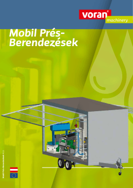 Folder Mobile Press-Anlagen | ungarisch