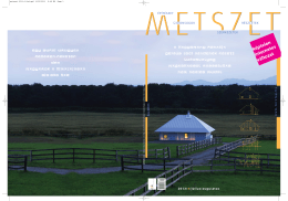metszet 2013-4.qxd - Építési Megoldások