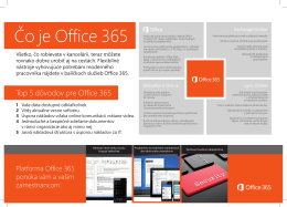Čo je Office 365