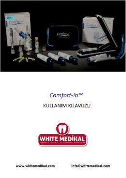 comfort-ın iğnesiz enjeksiyon - White Medikal`e Hoşgeldiniz