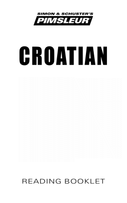 CROATIAN - Playaway