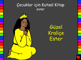 Beautiful Queen Esther Turkish
