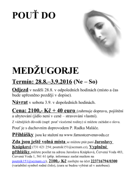 Plakát Medžu net 16 - farnostcervenavoda.cz