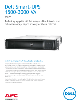 Dell Smart-UPS 1500–3000 VA