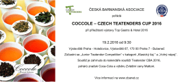 coccole – czech teatenders cup 2016