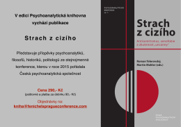 Strach info - Česká psychoanalytická společnost