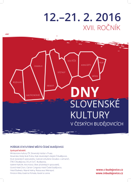 plakat DNY tiskove - České Budějovice