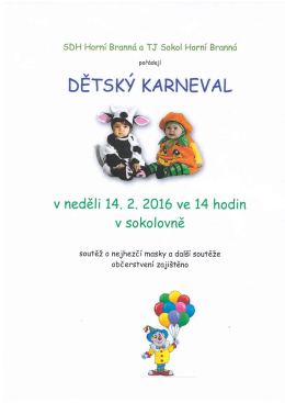 Dětský karneval