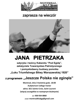 JANA PIETRZAKA