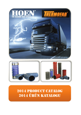 2014 product catalog 2014 ürün katalogu