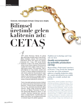 download the news - Cetas Kuyumculuk