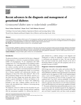 Recent advances in the diagnosis and management