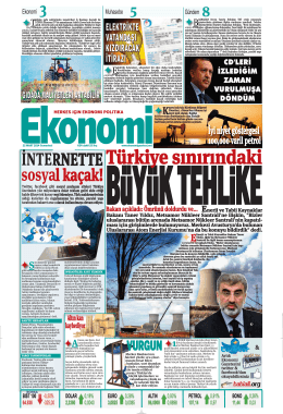 22 MART 2014 - Ekonomi Gazetesi