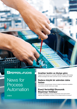 News for Process Automation, Baskı 2/2014