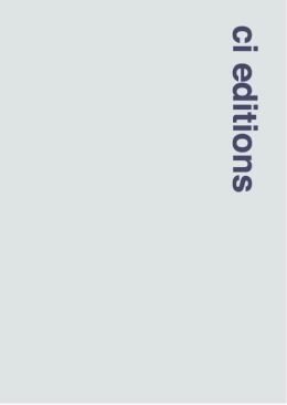 CI Editions Katalog İndir (PDF, 3 mb)