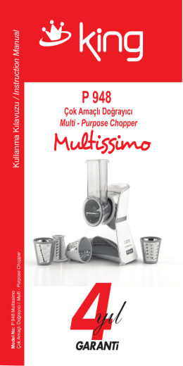 P 948 Multissimo Kullanma