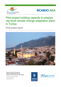 Pilot project building capacity to prepare city