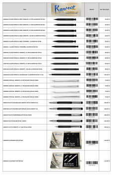 KAWECO 2014 Fiyat Listesi listesini bilgisayarına indir