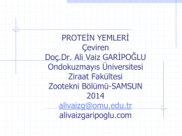 Protein Feeds-10 eylül 2014