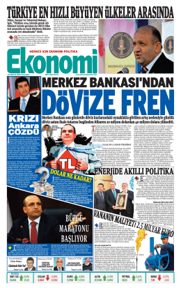 10 aralık 2014 - Ekonomi Gazetesi