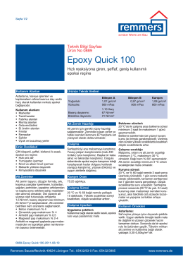 Epoxy Quick 100