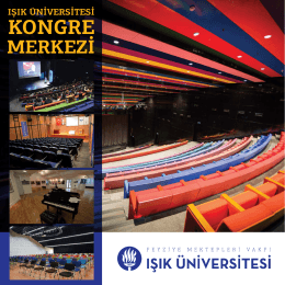 Kongre Merkezi - Işık Üniversitesi