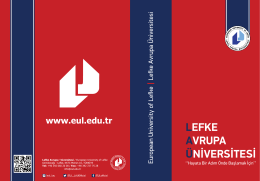 www.eul.edu.tr - Lefke Avrupa Üniversitesi