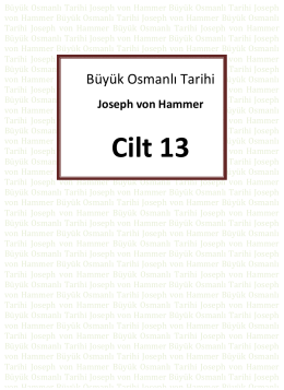 Büyük Osmanlı Tarihi 13.Cilt