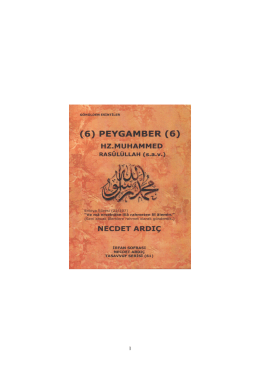61_6 Peygamber-6 Hz.Muhammed