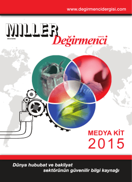 Medya Kit • 2015 - Miller Magazine