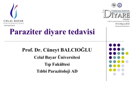 Paraziter diyare tedavisi, Cüneyt Balcıoğlu