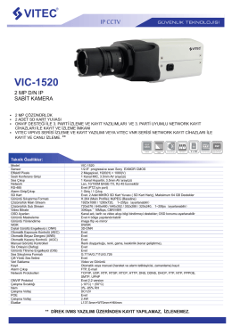 VIC-1520 - Bilgi Elektronik