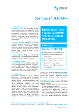 StenCare® 3EP-ANK