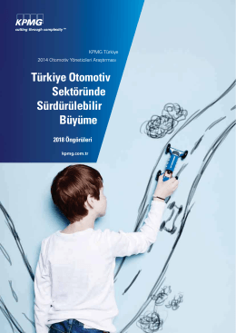 KPMG Türkiye Otomotiv Sektör Raporu – 2014