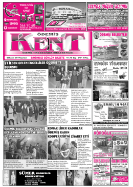 03-11-2014 Tarihli Kent Gazetesi