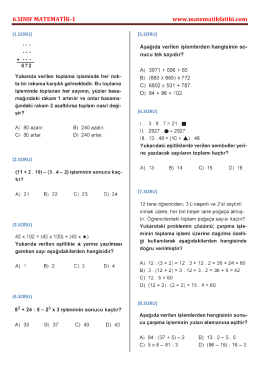 6.sınıf matematik-1 - Matematikfatihi.com