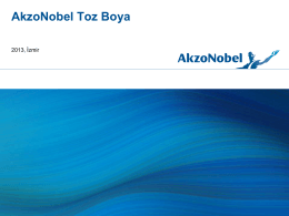 Arial Bold 30pt - AkzoNobel Toz Boya