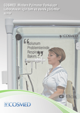 Cosmed Respiratory Care