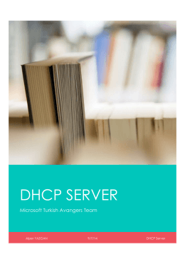 DHCP SERVER - Technet Gallery