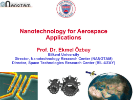 Nanotechnology for Aerospace Applications