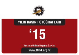 YILIN BASIN FOTOĞRAFLARI - TFMD | Türkiye Foto Muhabirleri