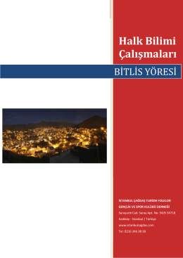 Bitlis Yöresi - İstanbul Çağdaş