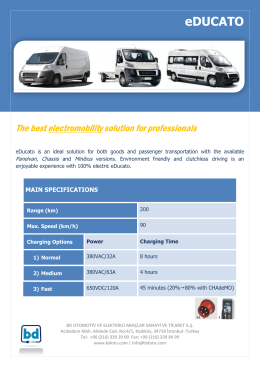 Download eDucato vehicle specifications