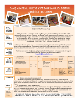 bakış akademi: aile ve çift danışmanlığı eğitimi sertifika programı