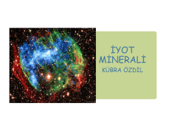 iyot minerali