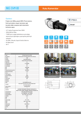 Karel NKE-124M-00 IP HD Box Kamera PDF Dosyası233.72 KB