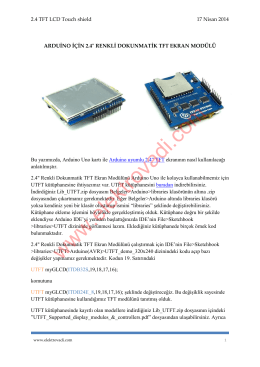 2.4 TFT LCD Touch shield